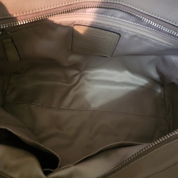 Coach Tan and Brown Tote Bag - Picture 7 of 15